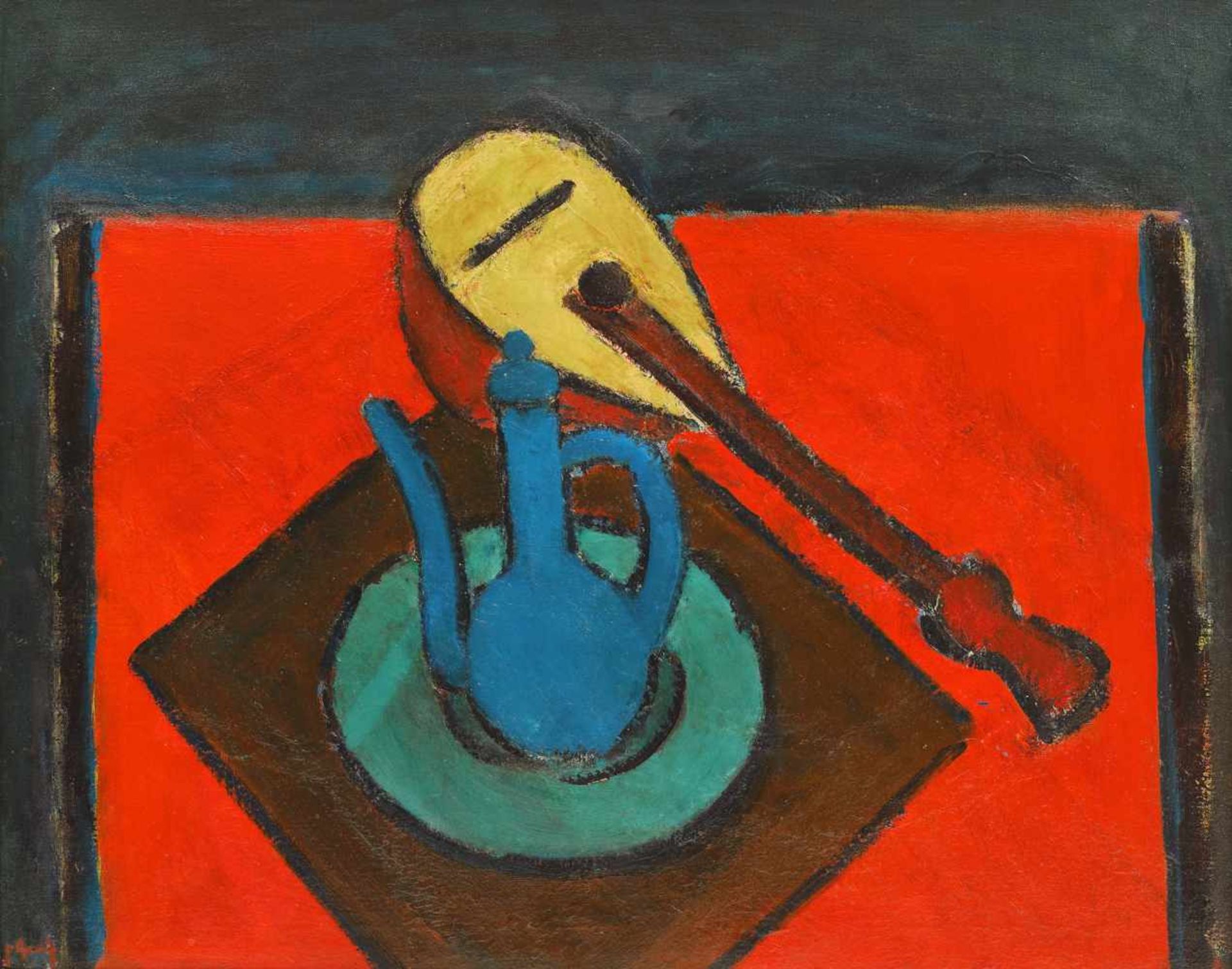 Ion Pacea, Still Life with Mandolin