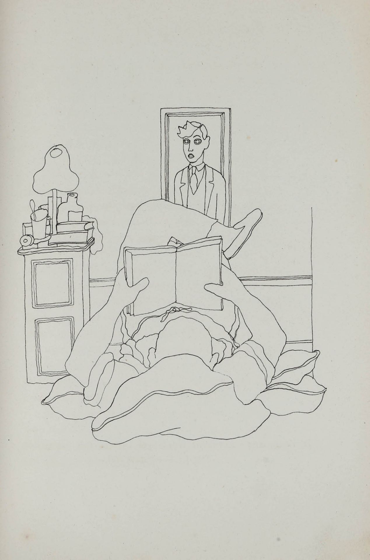 "Le grand ecart", by Jean Cocteau, French, Paris, 1923, with 22 drawings made by the author - Bild 3 aus 11