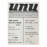 "Unu" ("One") magazine, year III, number 51 (non-commercial issue, dedicated to Moldov's wedding), 1
