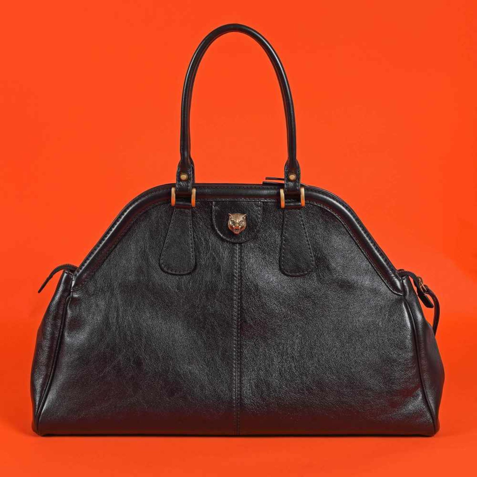 "Re(belle)" - Gucci bag, leather, black, for women, accompanied by user manual and original cover - Bild 3 aus 7