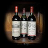 Wine lot from two castles from Bordeaux, 1981-1985, 3b x 0.75l