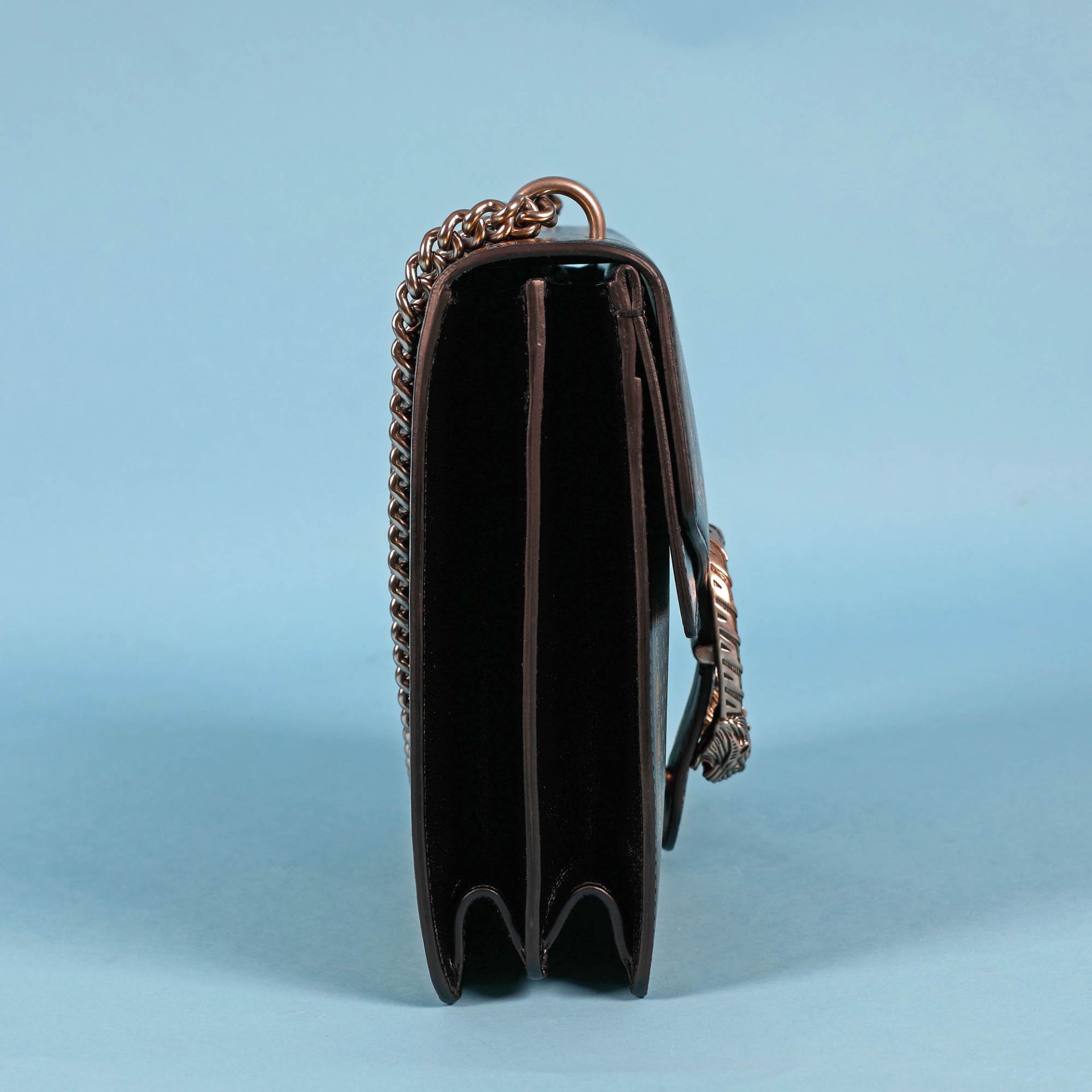 "Dionysus" - Gucci bag, leather, black, decorated with stellar motifs, accompanied by user manual an - Bild 2 aus 9