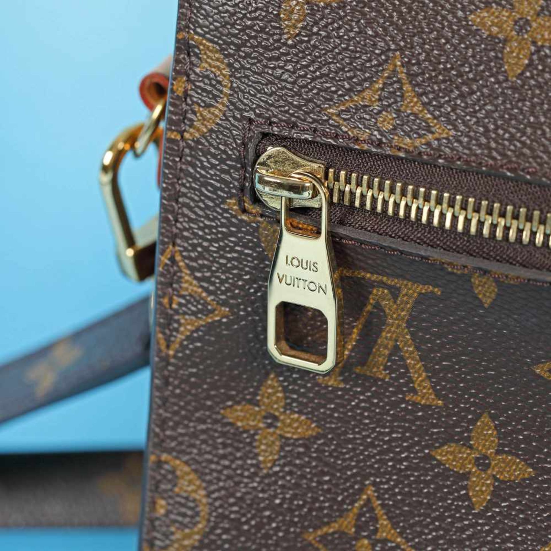 "Pochette Métis" - Louis Vuitton bag, leather, brown, decorated with "monogram pattern", accompanie - Bild 8 aus 10