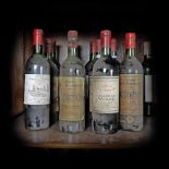 Saint-Émilion and Haut-Médoc wine collection, 1959/1975/1985/1988, 11b x 0.75l