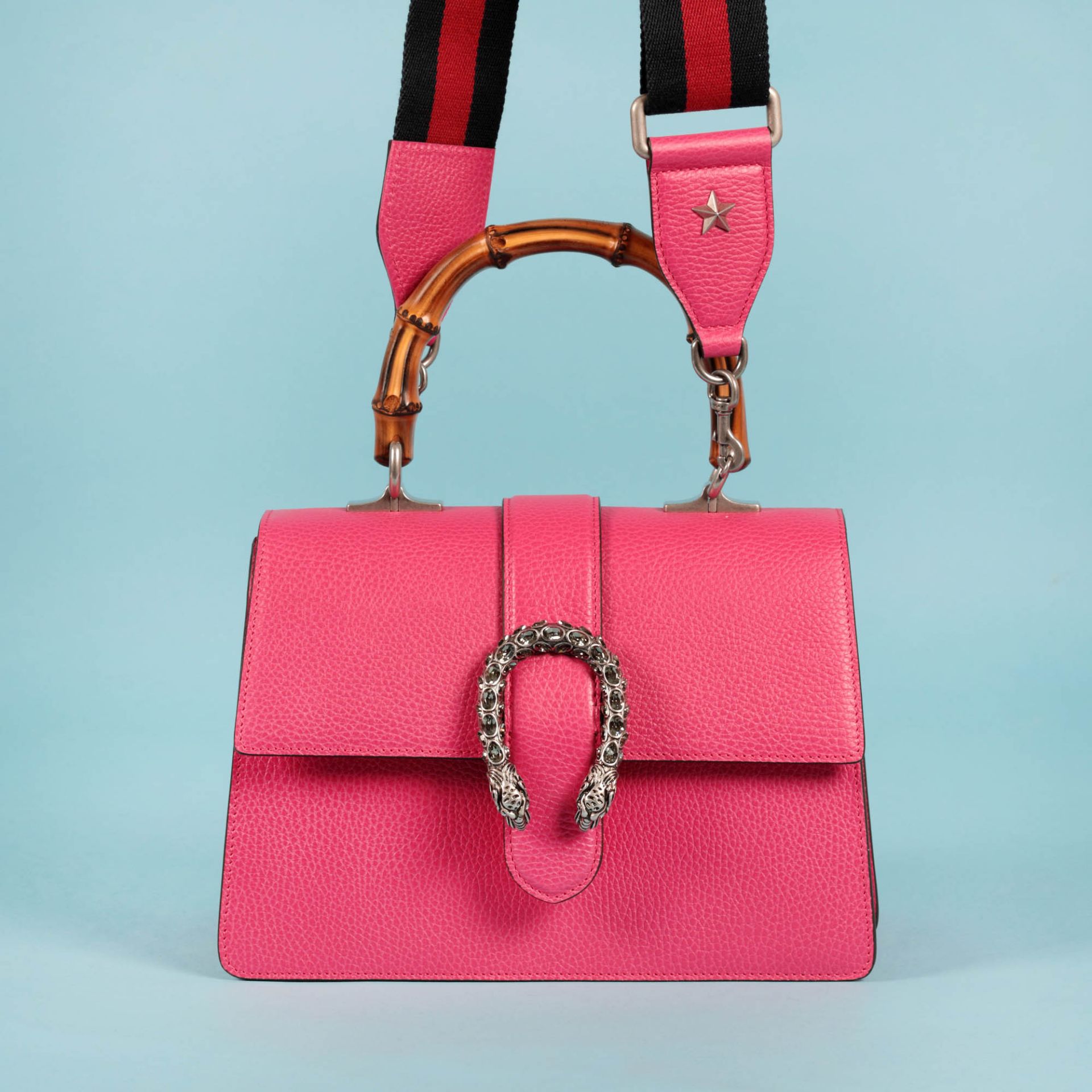 "Dionysus" - Gucci bag, leather, pink, bamboo handle, accompanied by user manual and original box - Bild 4 aus 15