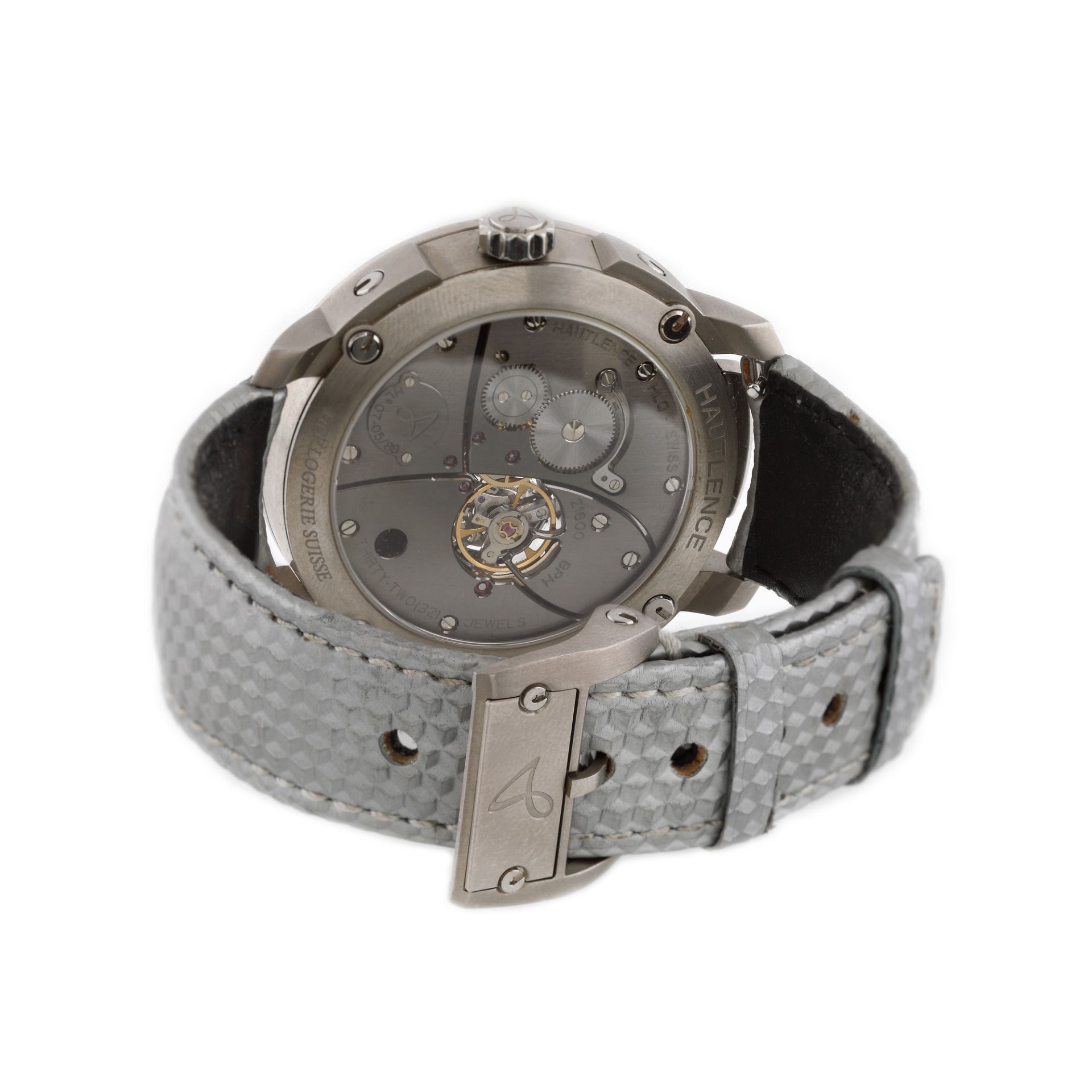 Hautlence titanium wristwatch, menHautlence wristwatch, men, reference HLQ-07, movement with ma - Image 2 of 3