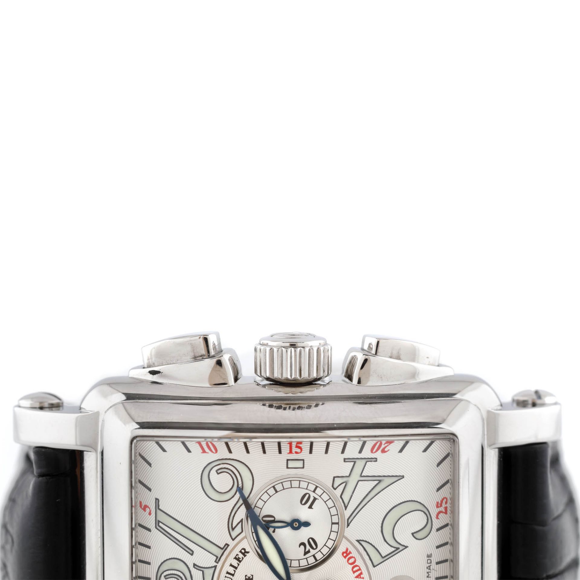 Franck Muller Conquistador Cortez Chronograph wristwatch, men, accompanied by certificate of authen - Bild 4 aus 4