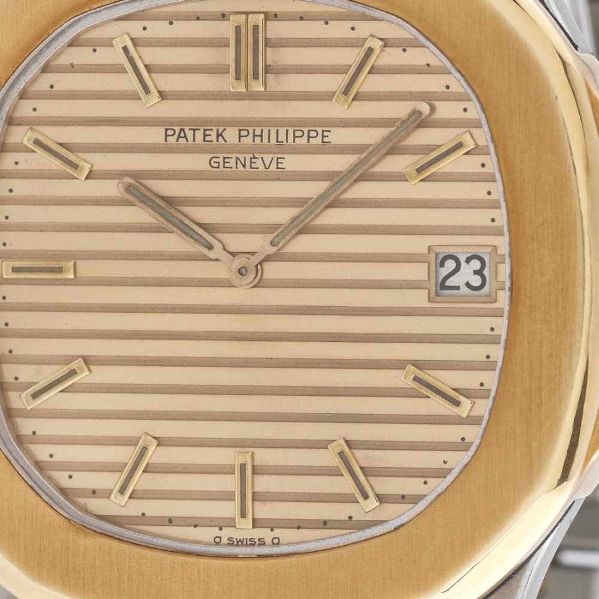 Patek Philippe Nautilus wristwatch, men, gold and steel, extract of the archivesPatek Philipp - Image 3 of 3