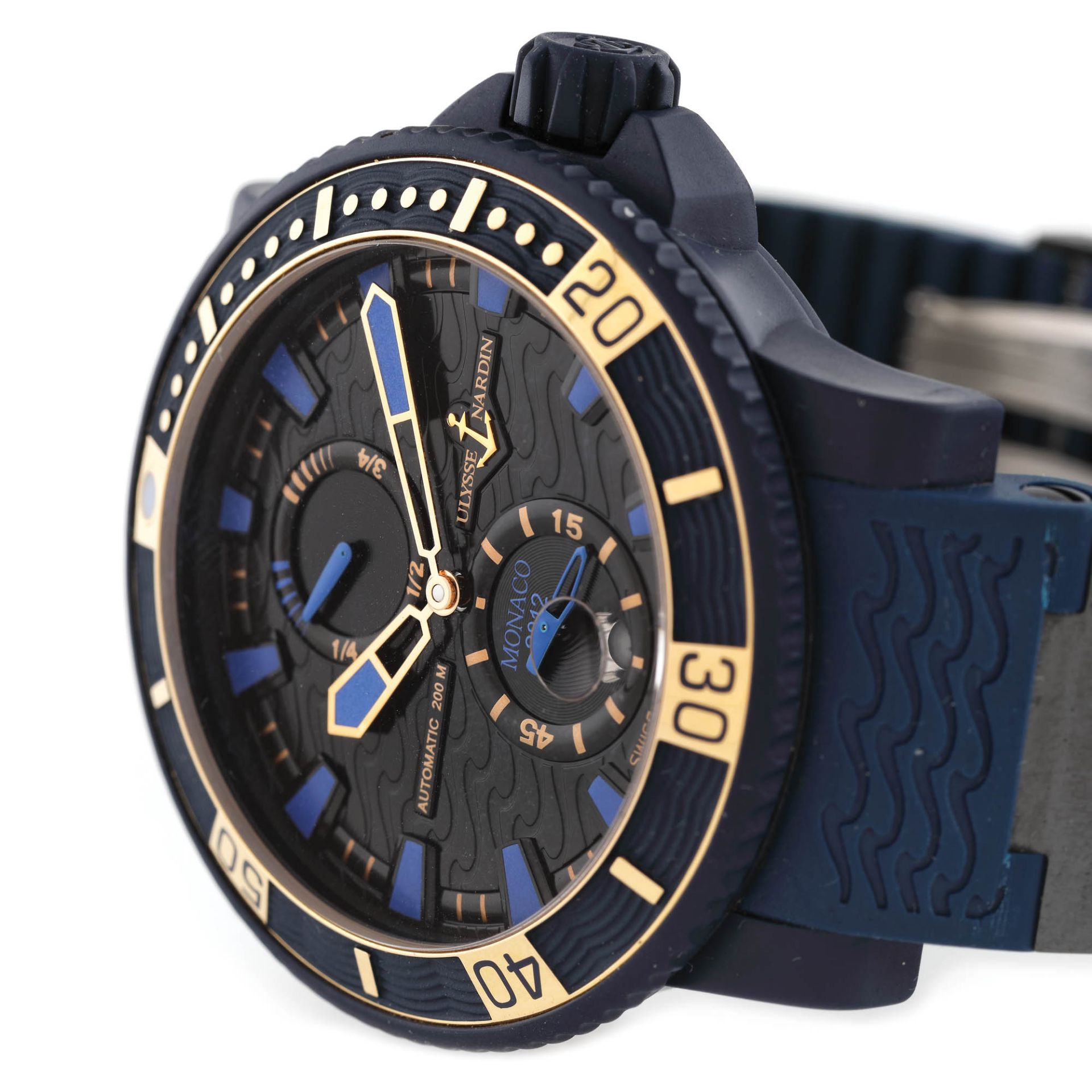 Ulysse Nardin Marine Diver Monaco wristwatch, men, limited edition 68/100Ulysse Nardin Marine D - Image 3 of 5