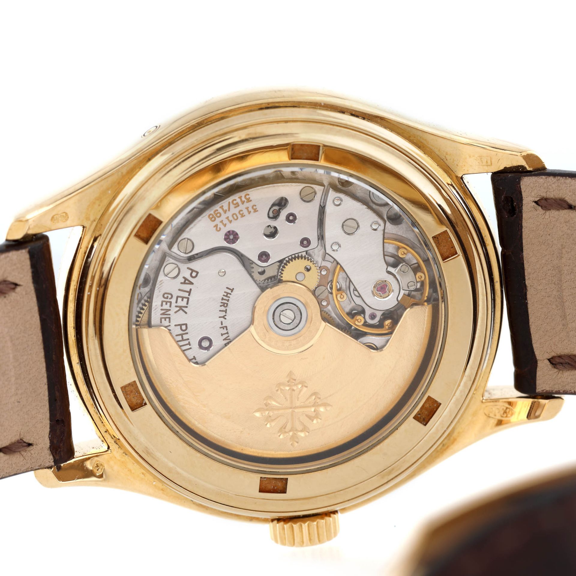 Patek Philippe Annual Calendar wristwatch, gold, men, extract of the archivesPatek Philippe A - Image 4 of 4