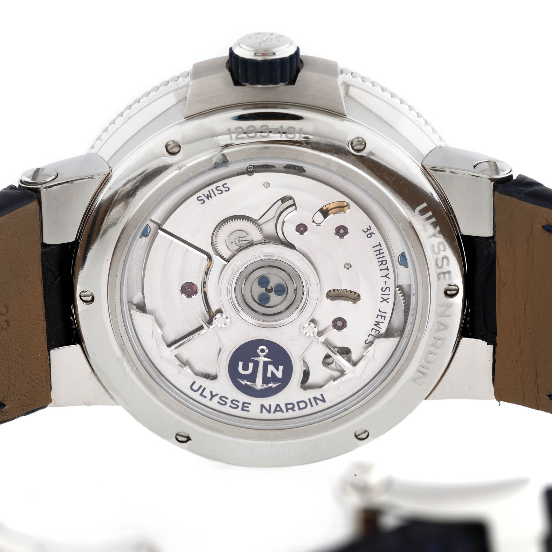 Ulysse Nardin Marine Tourbillon wristwatch, new, men, instruction manual, guarantee card and origin - Bild 5 aus 5