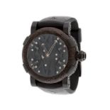 Romain Jerome titaniumic-DNA Steampunk wristwatch, men, limited edition 17/2012Romain Jerome Ti