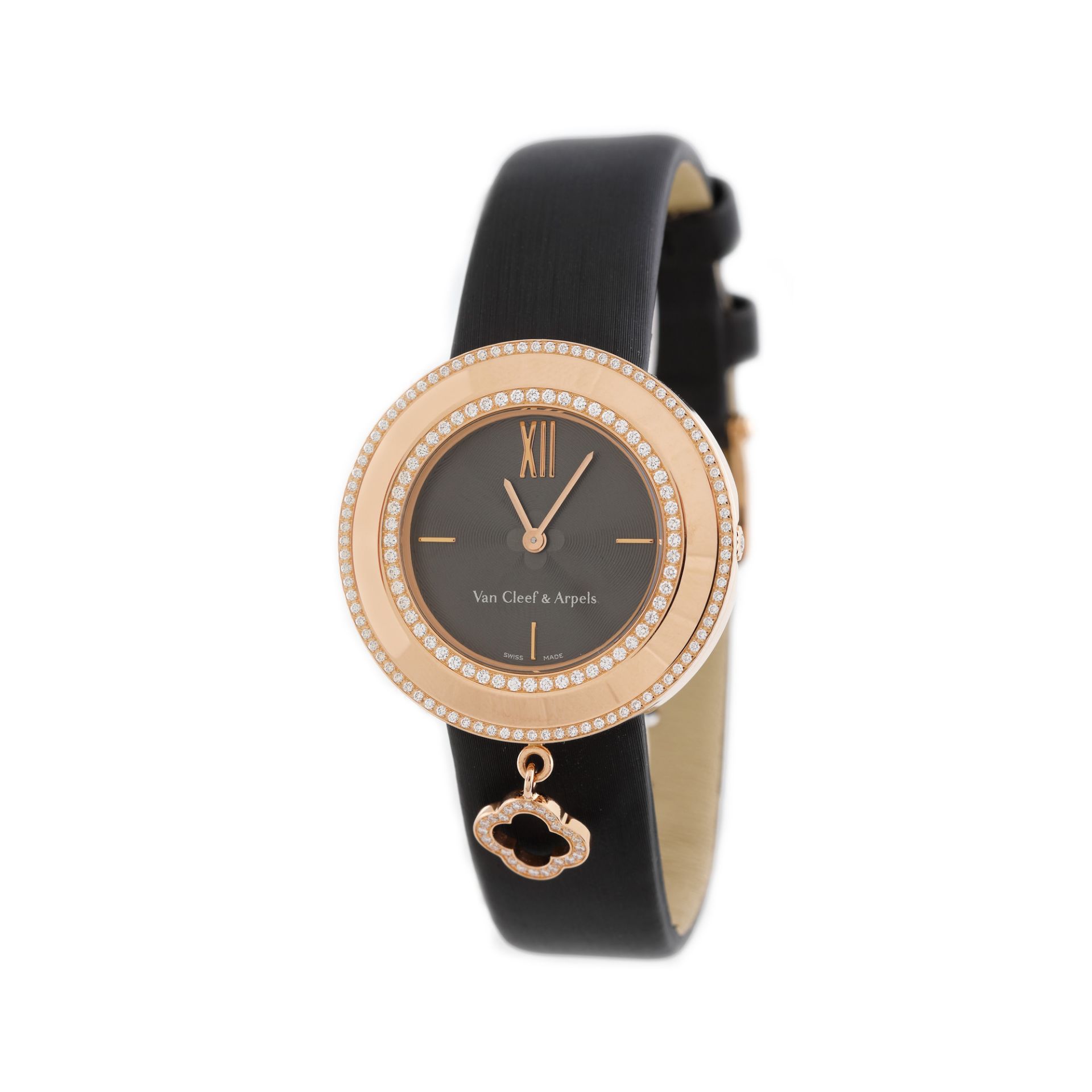 Van Cleef & Arpels Charms wristwatch, gold, women, certificate of authenticityVan Cleef & Arpel
