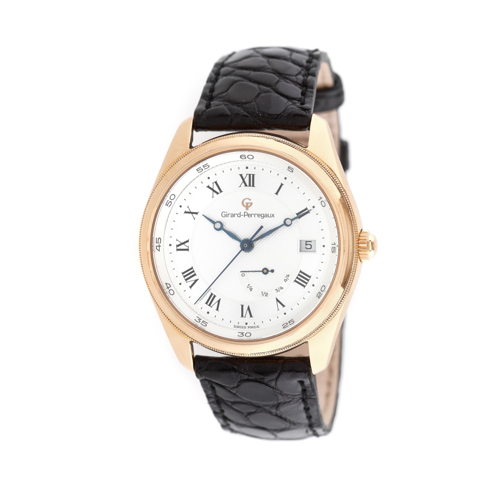 Girard Perregaux wristwatch, gold, men, original boxGirard Perregaux wristwatch, gold, men, ref