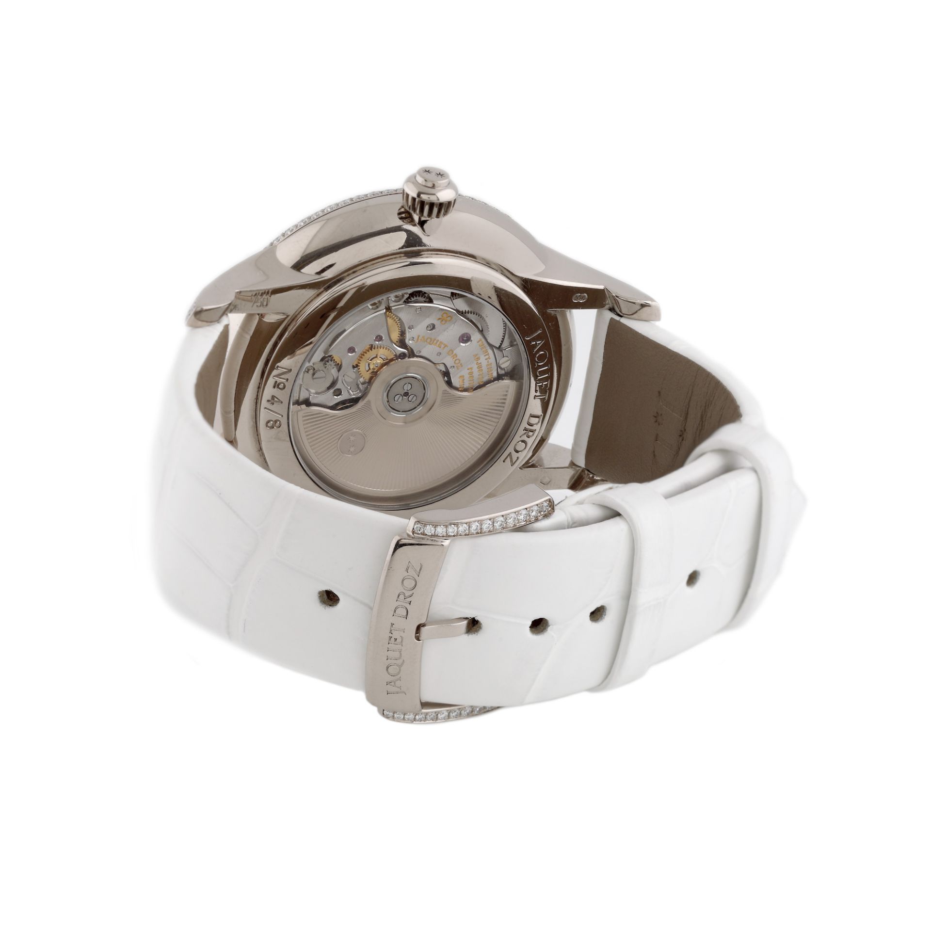 Jaquet Droz Date Astrale wristwatch, white gold, women, decorated with diamondsJaquet Droz Date - Image 2 of 2