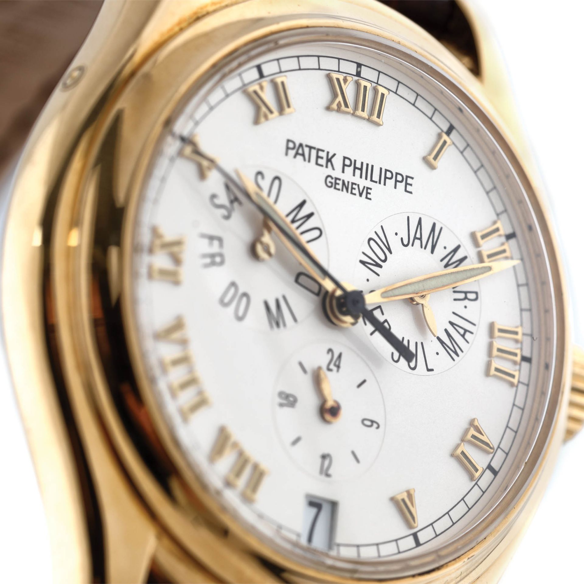 Patek Philippe Annual Calendar wristwatch, gold, men, extract of the archivesPatek Philippe A - Image 2 of 4