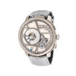 Hautlence titanium wristwatch, menHautlence wristwatch, men, reference HLQ-07, movement with ma