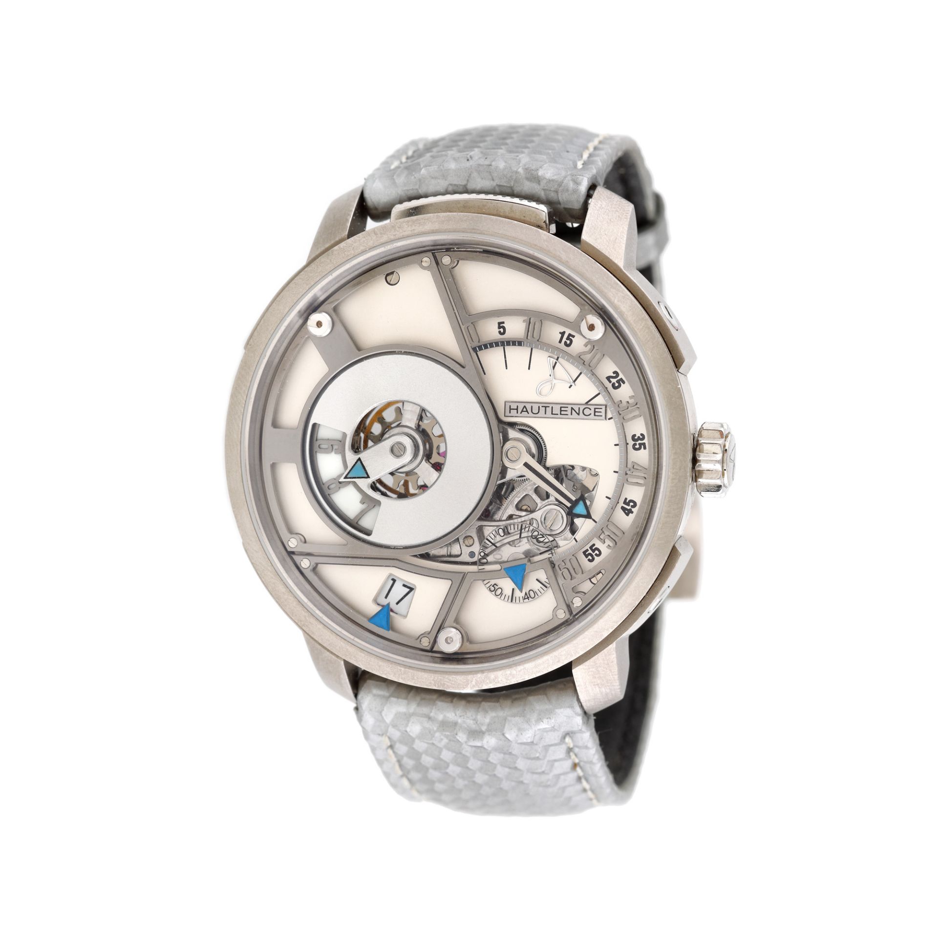 Hautlence titanium wristwatch, menHautlence wristwatch, men, reference HLQ-07, movement with ma