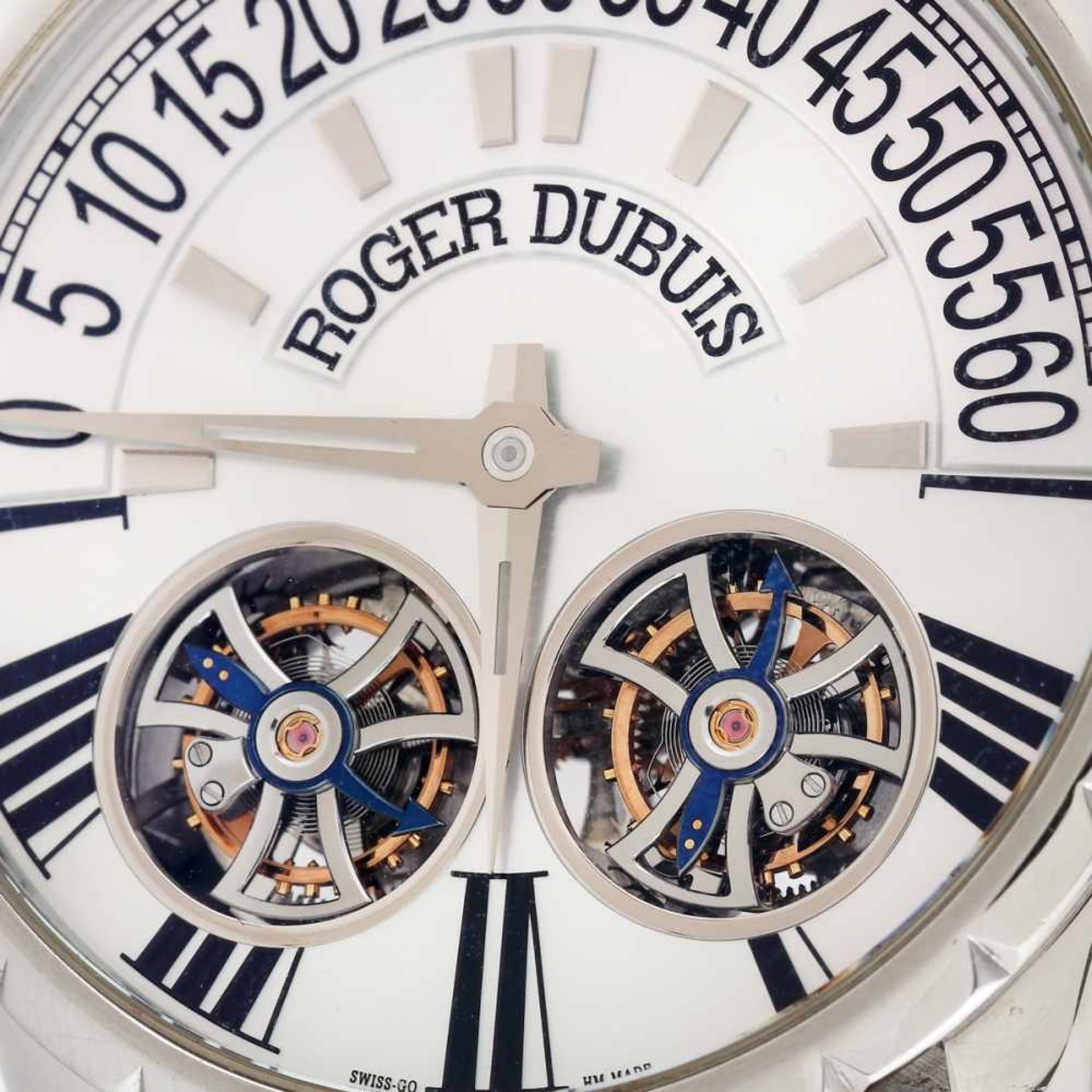 Roger Dubuis Excalibur Double Tourbillon Retrograde wristwatch, men, provenance documents and origi - Image 2 of 4