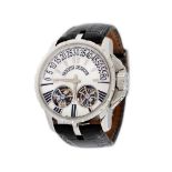 Roger Dubuis Excalibur Double Tourbillon Retrograde wristwatch, men, provenance documents and origi
