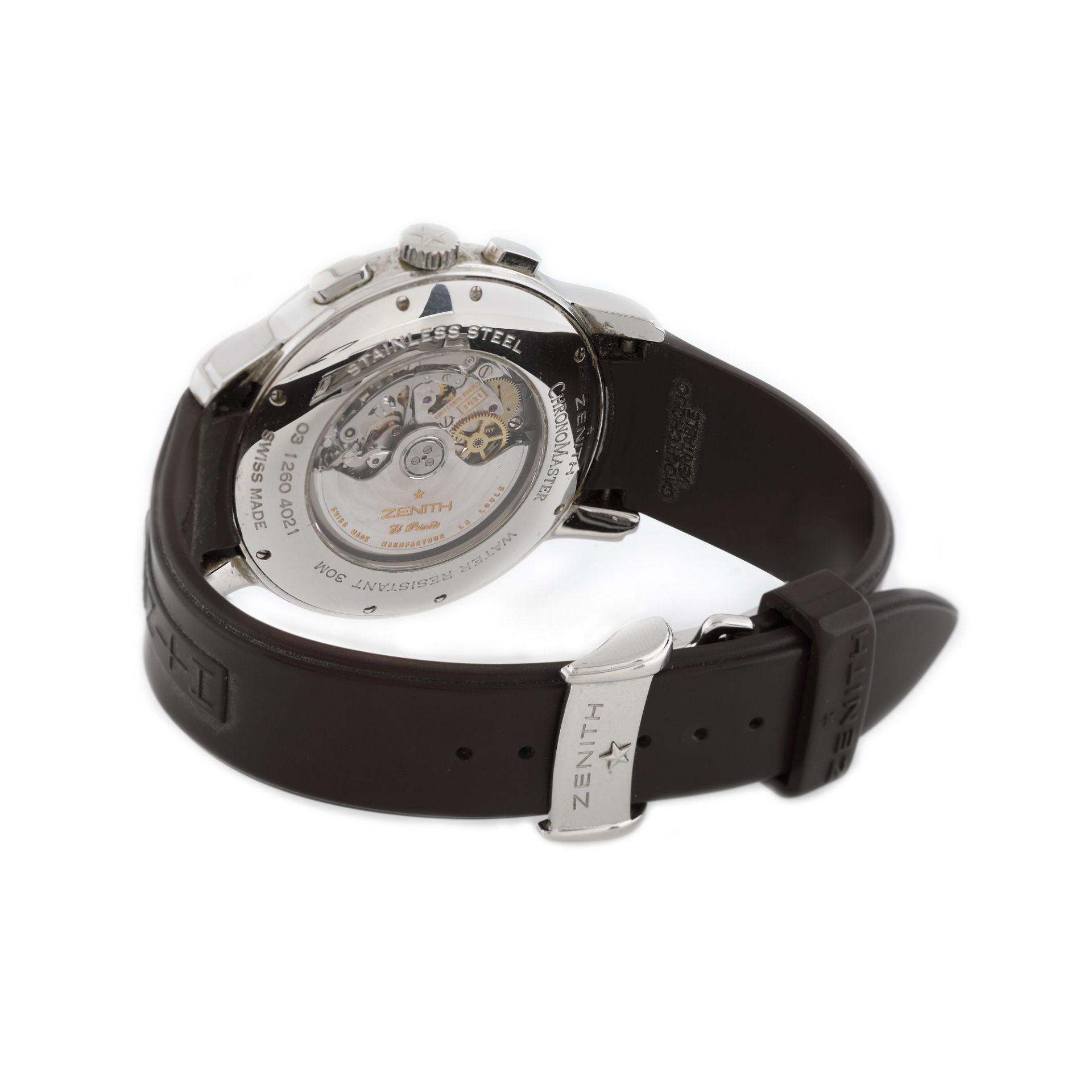 Zenith Chronomaster XXT Open El Primero wristwatch, men, provenance documents and accessoriesZe - Image 2 of 3
