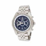 Breitling Bentley Supersports Chronograph wristwatch, men, limited edition 271/1000, provenance doc
