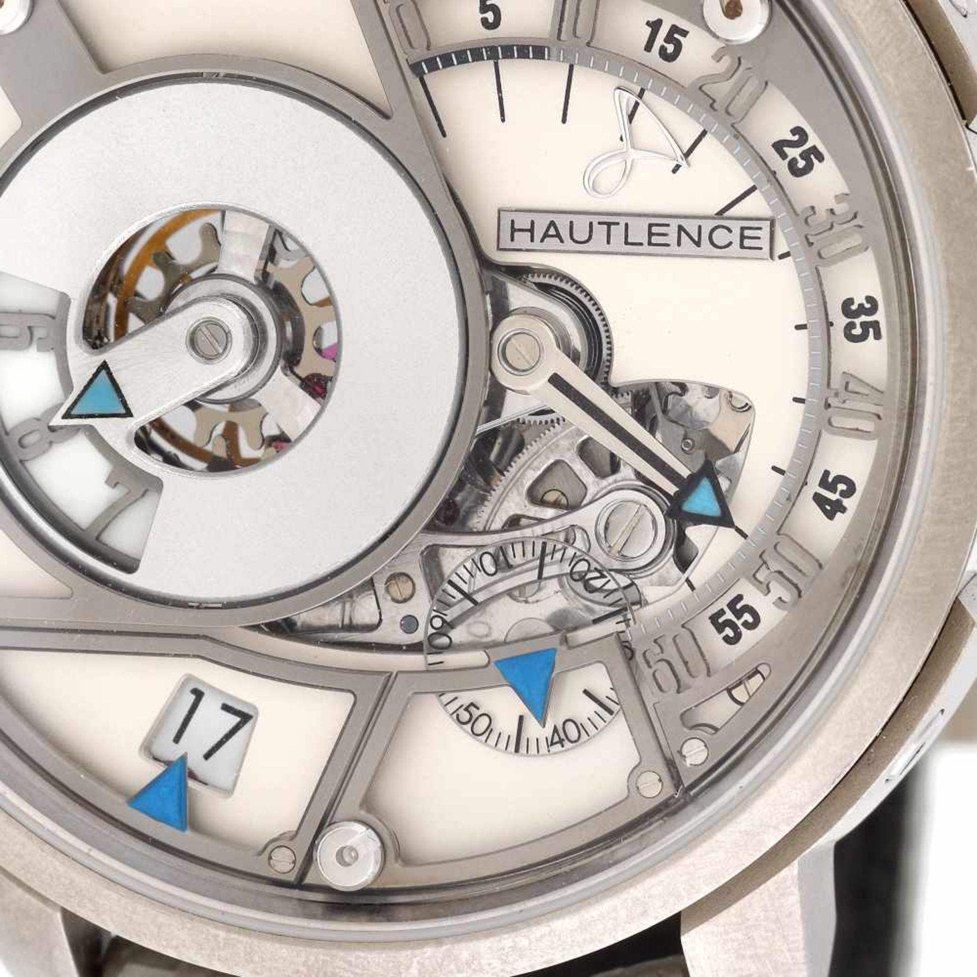 Hautlence titanium wristwatch, menHautlence wristwatch, men, reference HLQ-07, movement with ma - Image 3 of 3