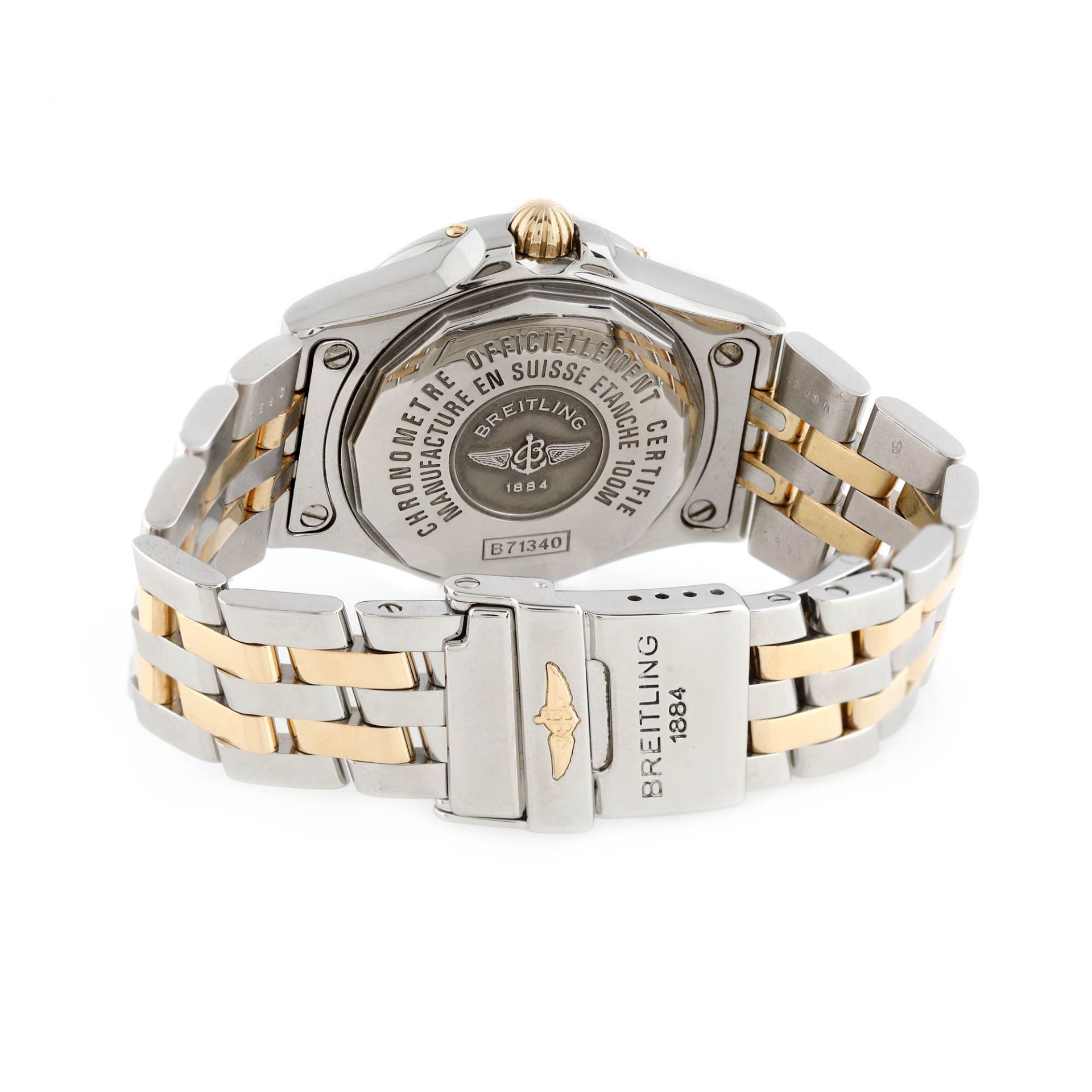 Breitling Starliner wristwatch, bezel decorated with diamonds, womenBreitling Starliner wristwa - Image 3 of 3