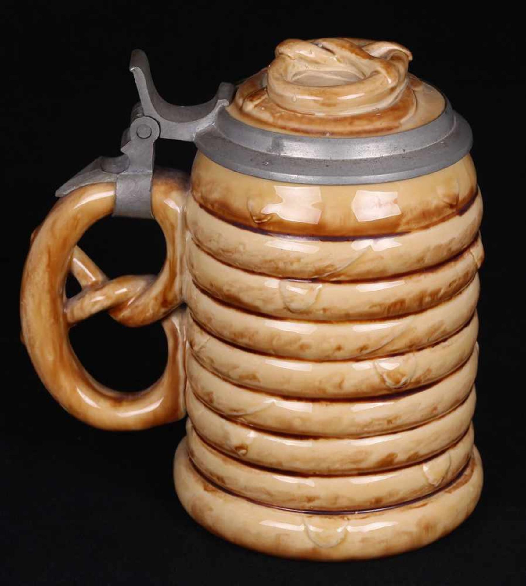 Beer stein &quot;Pretzel&quot;. Germany. VilleroyBoch. 1890.