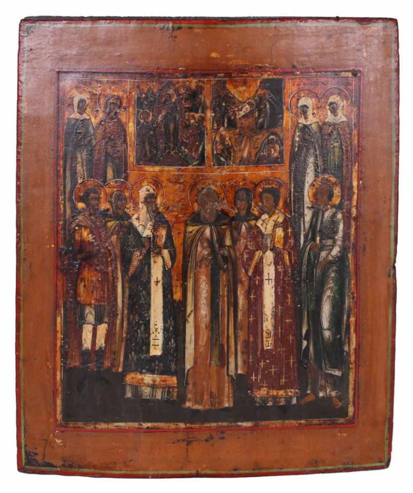 Russian icon &quot;Sergius of Radonezh&quot;