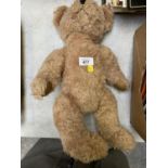 A VINTAGE SOFT TOY TEDDY BEAR