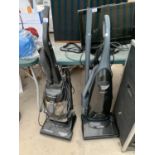 TWO VACUUM CLEANERS ONE ELECTROLUX (CLIP DAMAGED) AND A PROACTION BOTH IN WORKING ORDER