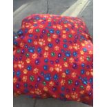 FOUR NEW X LARGE DOG BEDS WITH VARIOUS DESIGNS 145CM X 95CM