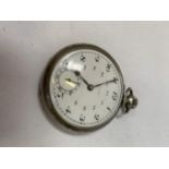 AN ARTS AND CRAFTS SILVER POCKET WATCH