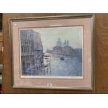 A PENCIL SIGNED LIMITED EDITION BOB RICHARDSON FRAMED PRINT