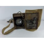 A MILITARY SIGNALLING LAMP AND CASE