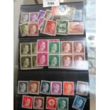 A MIXED GROUP OF GERMAN STAMPS