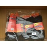 TWELVE PAIRS OF HEAT GRIPPER THERMAL SOCKS