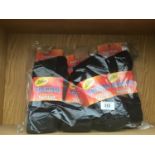 TWELVE PAIRS OF HEAT GRIPPER THERMAL SOCKS