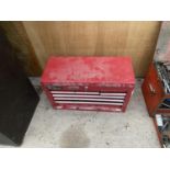 A CHALLENGE XTREME TOOL CHEST CONTAINING NUMEROUS TAPS, DIES AND TOOLS