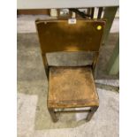 A VINTAGE CHILDREN'S DESK CHAIR