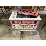 A CHILDREN'S NEW YORK ICE CREAM TROLLEY