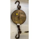 A SALTER POTATO HANGING SCALE