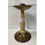 A ROYAL DOULTON LINNIE WATT CANDLE STICK