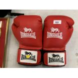 A PAIR OF LONSDALE BOXING GLOVES