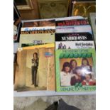 A COLLECTION OF RECORDS TO INCLUDE NEIL SEDAKA, CLIFF RICHARD, NEIL DIAMOND ETC