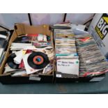 TWO BOXES OF ASSORTED SINGLES