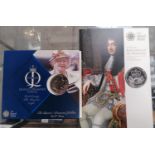 UNITED KINGDOM , 2009 AND 2012 , £5 COIN PACKS . (2) RESTORATION OF MONARCHY , DIAMOND JUBILEE