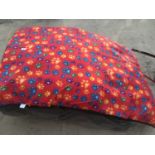FOUR NEW X LARGE DOG BEDS WITH VARIOUS DESIGNS 145CM X 95CM