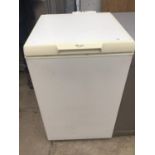 A WHIRLPOOL CHEST FREEZER IN CLEAN AND WORKING ORDER